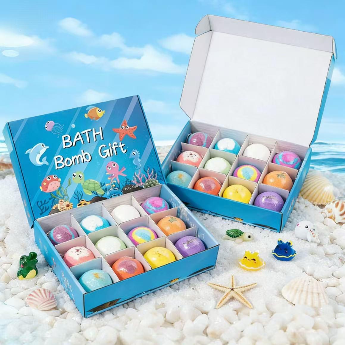๐12-Pack Ocean Surprise Bath Bombs