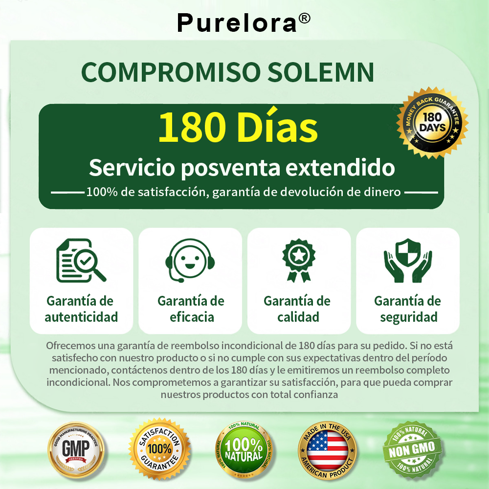 🔥[Registrado en la FDA y Certificado en Buenas Prácticas de Fabricación (GMP)] | Purlora® Maravilla Matutina · Berberina × NAD+ Parche de Nanomicroagujas Avanzado 10 en 1 🇺🇸 | Respaldado por la ciencia | Fórmula 10 en 1 | Resultados en 7 días ⏳