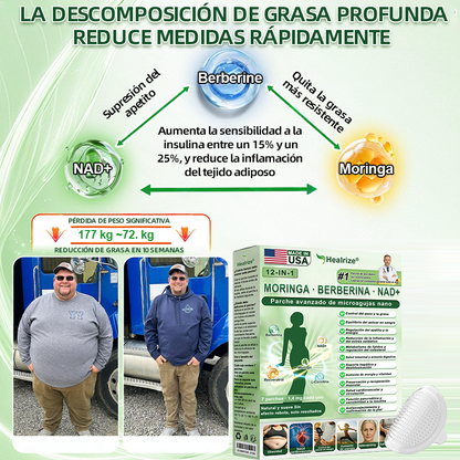📢𝑶𝒇𝒇𝒊𝒄𝒊𝒂𝒍 𝑺𝒕𝒐𝒓𝒆  | 👩‍⚕️ H𝐞a𝐥r𝐢z𝐞® 1𝟐-𝐈N-1 M𝐨r𝐢n𝐠a * B𝐞r𝐛e𝐫i𝐧e * N𝐀D+ 𝐀d𝐯a𝐧c𝐞d N𝐚n𝐨 𝐌i𝐜r𝐨n𝐞e𝐝l𝐞 𝐏a𝐭c𝐡 (𝐎𝐧𝐜𝐞 𝐃𝐚𝐢𝐥𝐲, 𝐯𝐢𝐬𝐢𝐛𝐥𝐞 𝐜𝐡𝐚𝐧𝐠𝐞𝐬 𝐢𝐧 𝟕 𝐝𝐚𝐲𝐬） F𝐨r 𝐎𝐛𝐞𝐬𝐢𝐭𝐲, 𝐋o𝐨s𝐞 𝐒k𝐢n, 𝐃𝐢𝐚𝐛𝐞𝐭𝐞𝐬, 𝐒𝐥𝐞𝐞𝐩 𝐀𝐩𝐧𝐞𝐚, 𝐀𝐧𝐝 𝐉𝐨𝐢𝐧𝐭 𝐈𝐬𝐬𝐮𝐞𝐬