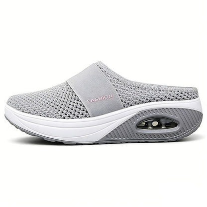 🔥🌍BQODQO® Air-Cushion Slip-On Walking Shoes with Arch Support, Relieves Varicose Veins🔥🌍