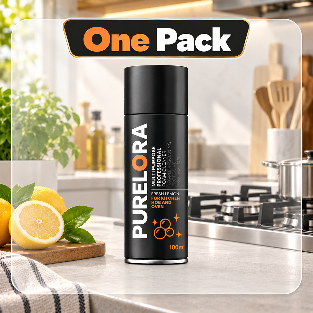 Purelora® - Kitchen Hob & Oven Cleaner | Fresh Lemon