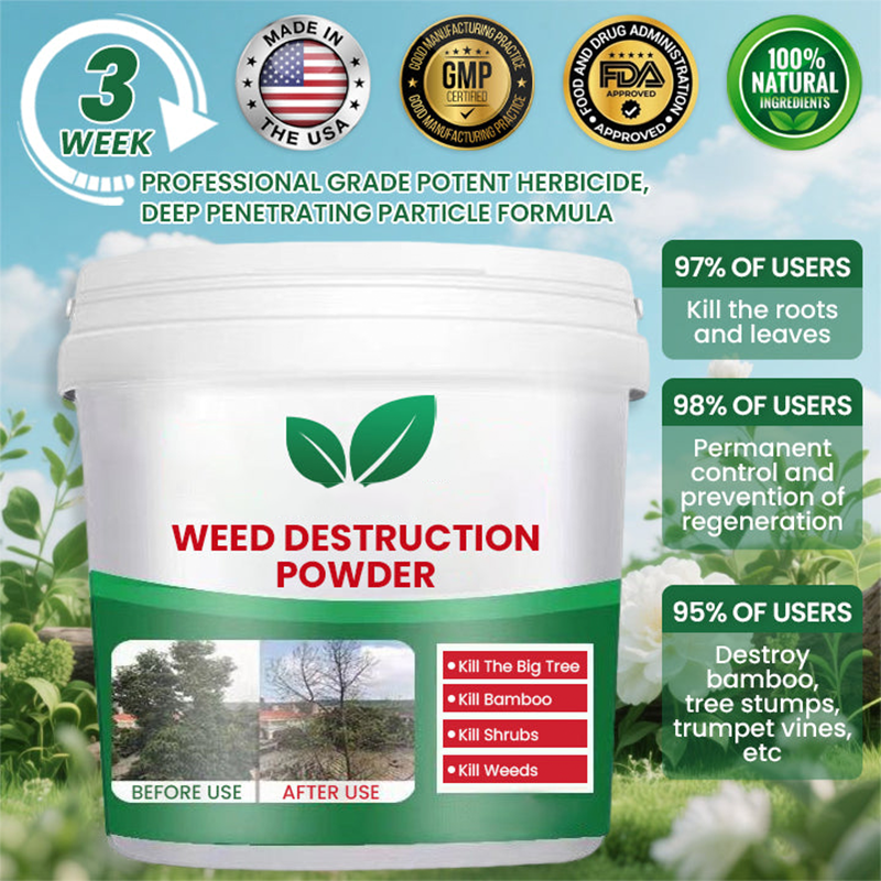 🌱Powerful Granular Weed Killer — Target Tough Weeds at the Root🔥