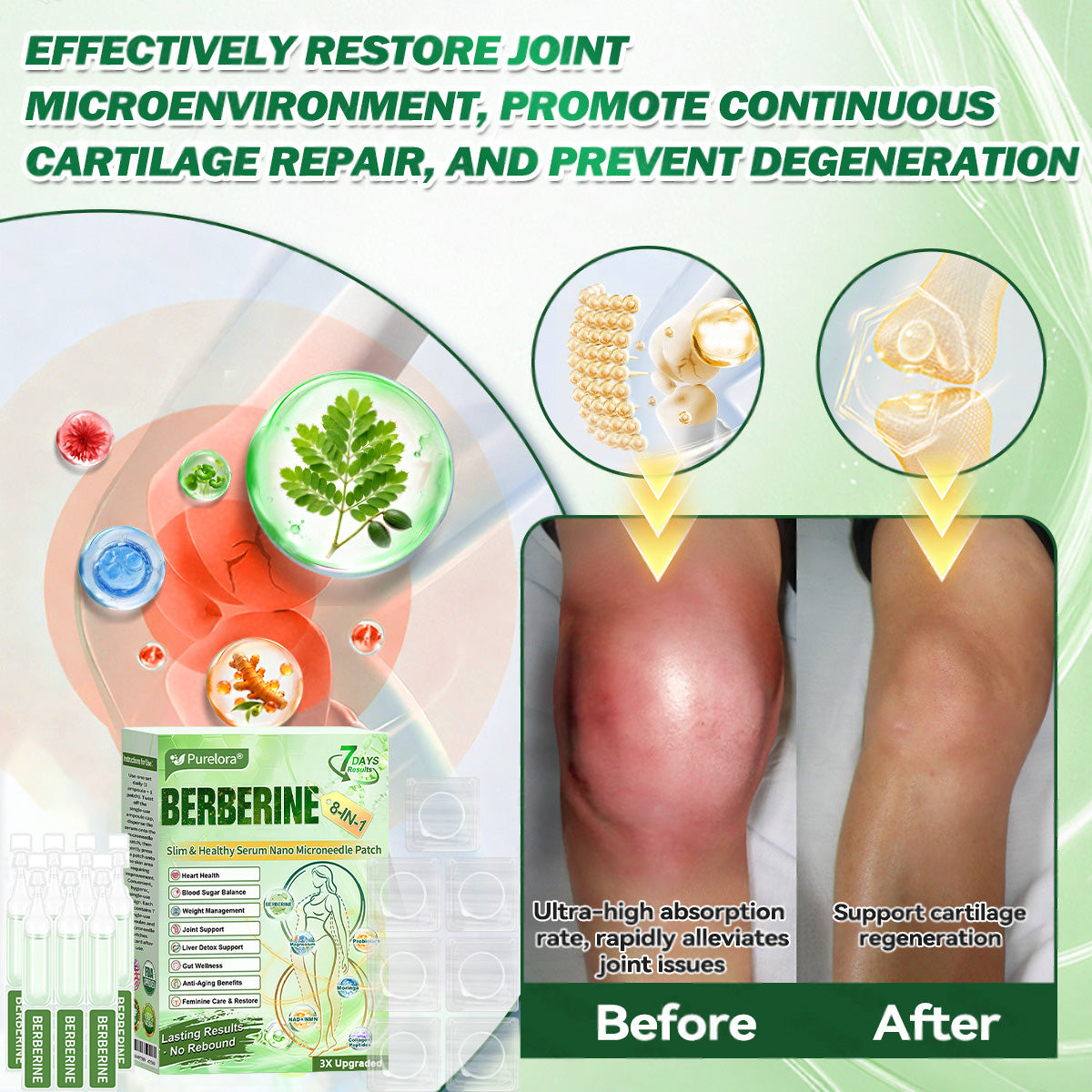 🏥  𝐏𝐮𝐫𝐞𝐥𝐨𝐫𝐚® 𝐁𝐞𝐫𝐛𝐞𝐫𝐢𝐧𝐞 𝟖-𝐈𝐍-𝟏 𝐒𝐥𝐢𝐦 & 𝐇𝐞𝐚𝐥𝐭𝐡𝐲 𝐒𝐞𝐫𝐮𝐦 𝐍𝐚𝐧𝐨 𝐌𝐢𝐜𝐫𝐨𝐧𝐞𝐞𝐝𝐥𝐞 𝐏𝐚𝐭𝐜𝐡 (𝐎𝐧𝐜𝐞 𝐃𝐚𝐢𝐥𝐲, 𝐯𝐢𝐬𝐢𝐛𝐥𝐞 𝐜𝐡𝐚𝐧𝐠𝐞𝐬 𝐢𝐧 𝟕 𝐝𝐚𝐲𝐬）✅ 𝐎𝐛𝐞𝐬𝐢𝐭𝐲, 𝐃𝐢𝐚𝐛𝐞𝐭𝐞𝐬, 𝐒𝐥𝐞𝐞𝐩 𝐀𝐩𝐧𝐞𝐚, 𝐀𝐧𝐝 𝐉𝐨𝐢𝐧𝐭 𝐈𝐬𝐬𝐮𝐞𝐬