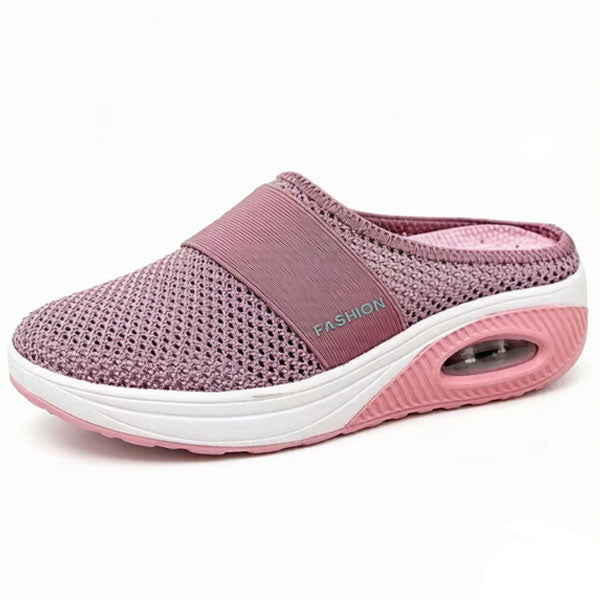 🔥🌍BQODQO® Air-Cushion Slip-On Walking Shoes with Arch Support, Relieves Varicose Veins🔥🌍
