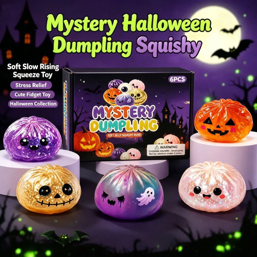 🎃 No Tricks, Just Squishy Treats! 🍬 Your Halloween Favorite Is On The Way 👻 Safe, Soft & Fun For All Ages（⚠️ Non-Candy Gift）