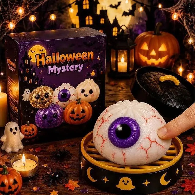 🎃 No Tricks, Just Squishy Treats! 🍬 Your Halloween Favorite Is On The Way 👻 Safe, Soft & Fun For All Ages（⚠️ Non-Candy Gift）